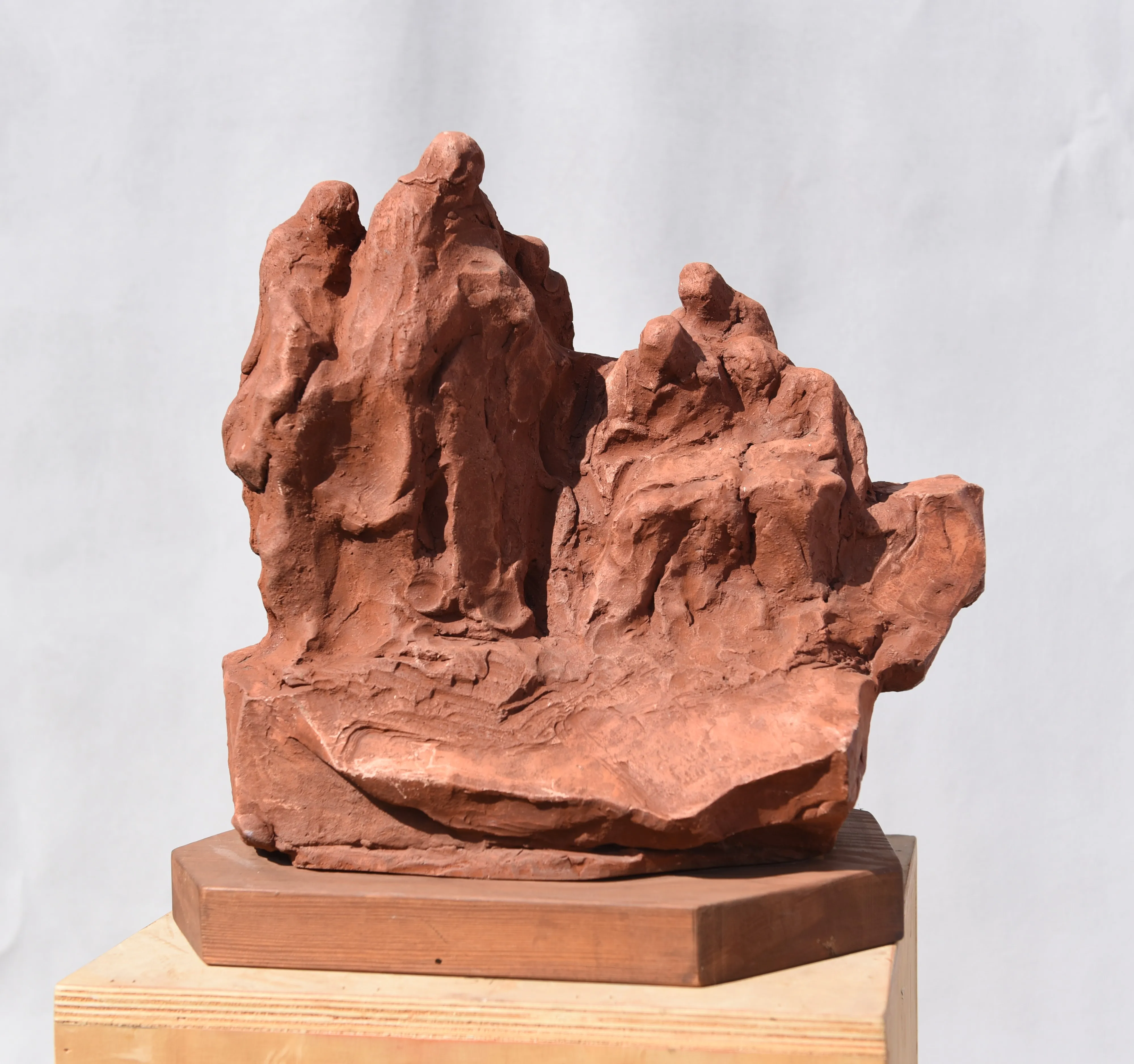 escultura en terracota