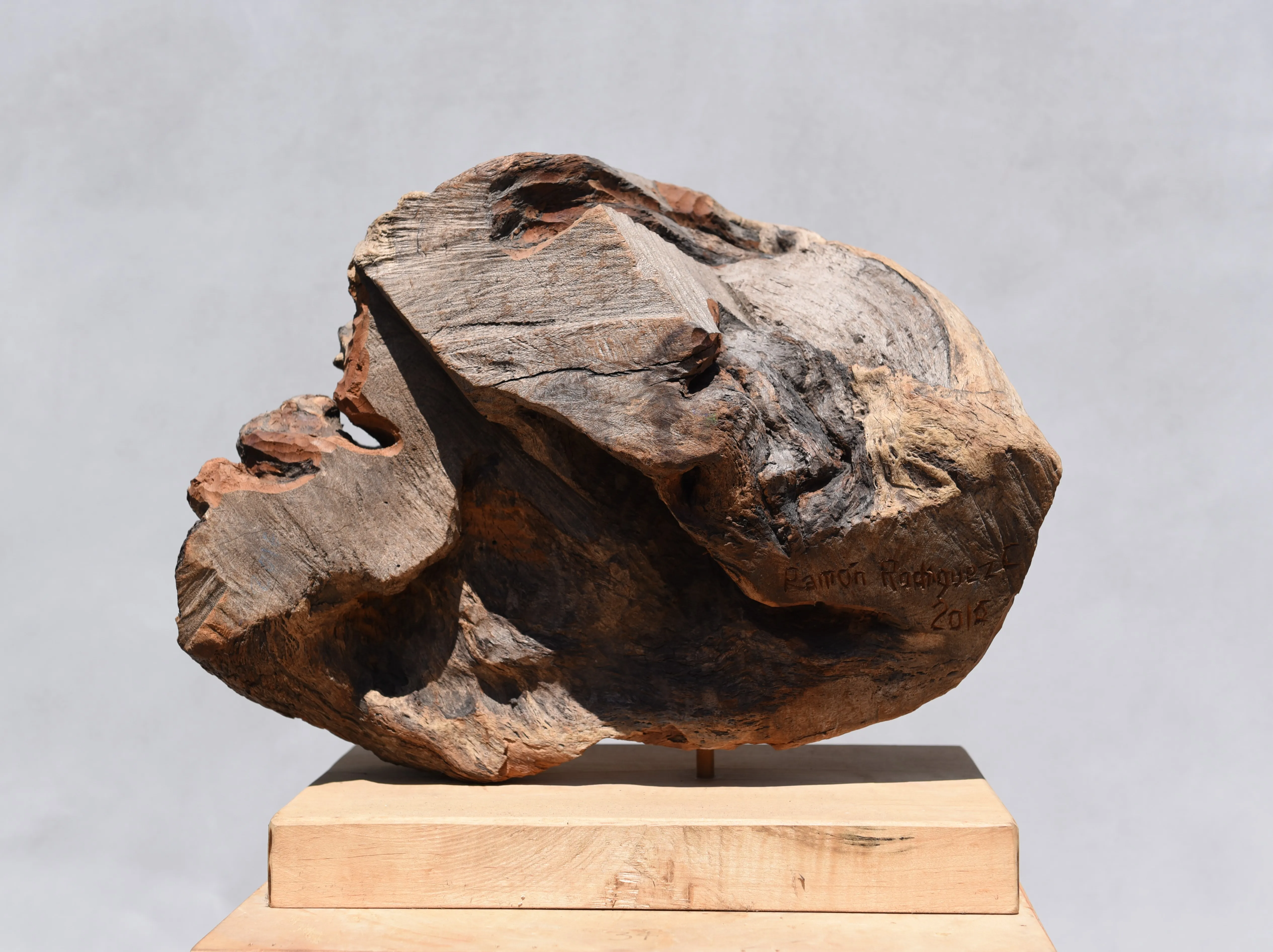 escultura en madera